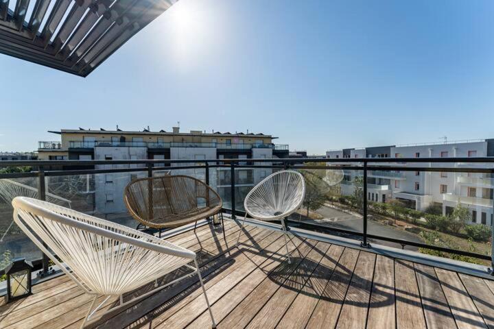 Appartement Bordeaux 2 Pieces - 2 Terrasses
